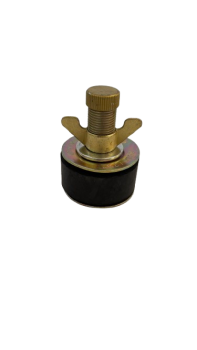 Mech.ABSPERRSTOPFEN 65 mm (61-75 mm ø) mit Durchgang 1/2''